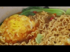 OEM Original Yellow Chinese Spicy Cup Instant Noodles روغن طعم گاو سرخ شده 183g*12