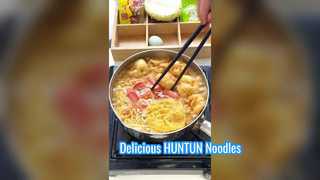 برای پختن رشته فرنگی با HUNTUN بسیار خوشمزه است
