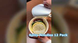 نودل ورمیشلی تند 192 گرم بسته 12