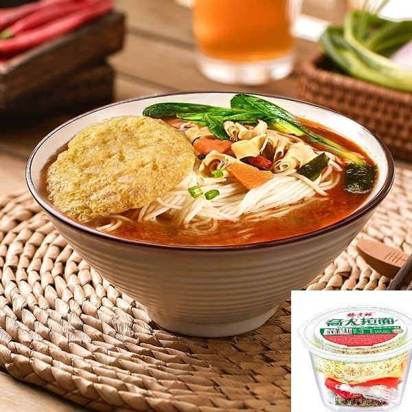 سبک هنگ کنگ طعم آبمیوه ی غنی نون فرایت نودلز فوری 166 گرمی وزن