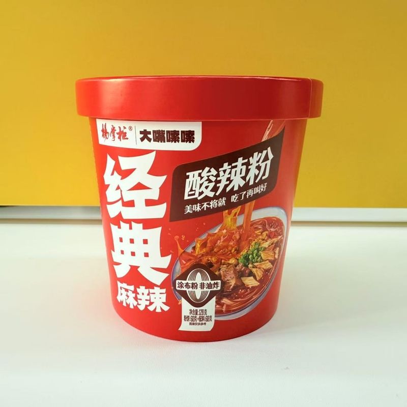 مواد تشکیل دهنده ورمیسلی ورمیسلی و نودل اندازه تند در هر کارتن 128g*8 فنجان