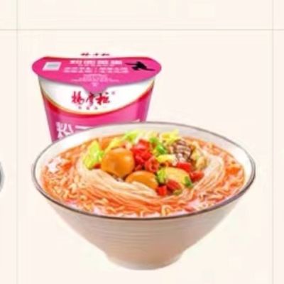 خوشمزه 5 دقیقه طعم گوشت گاو پر از گوجه فرنگی ورمیچلی و نویدل فوری 203G 12 ماه عمر برای غذای سریع